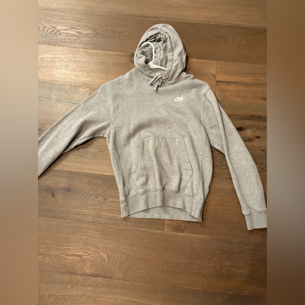 Nike Heather Gray Pullover Hoodie